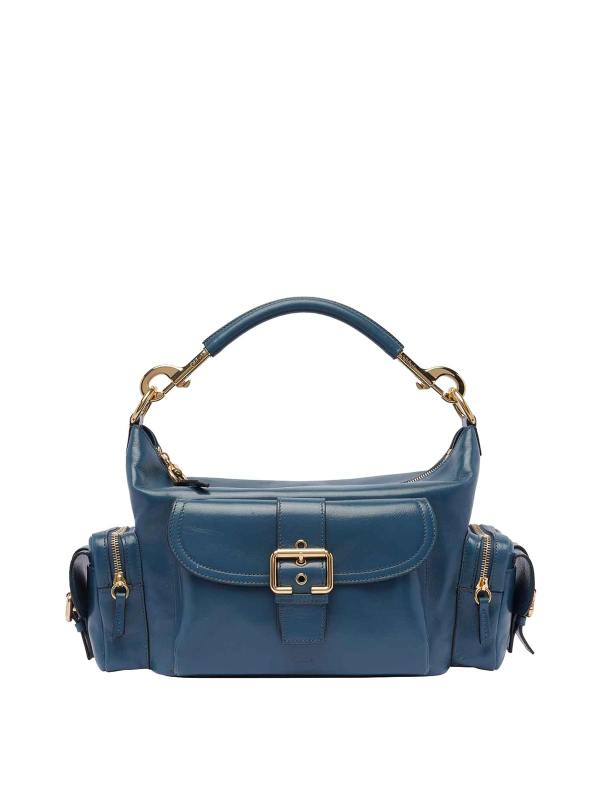 Chloe' Sac Bandoulière - Bleu