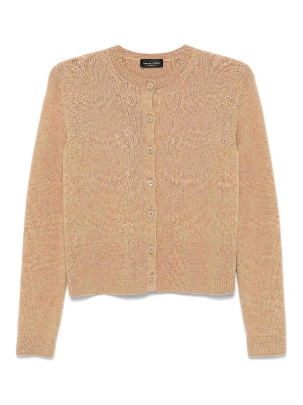 Roberto Collina Pull Col Rond - Camel
