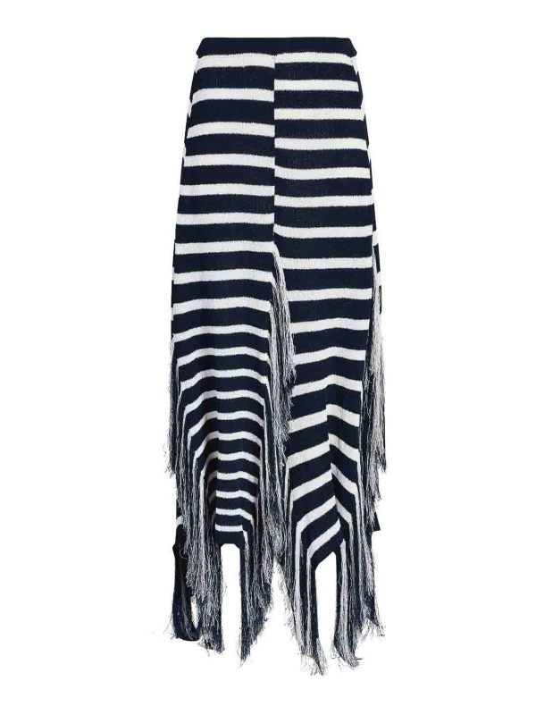 Proenza Schouler Jupe Midi - Bleu