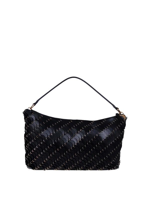 Rabanne Sac Bandoulière - Noir