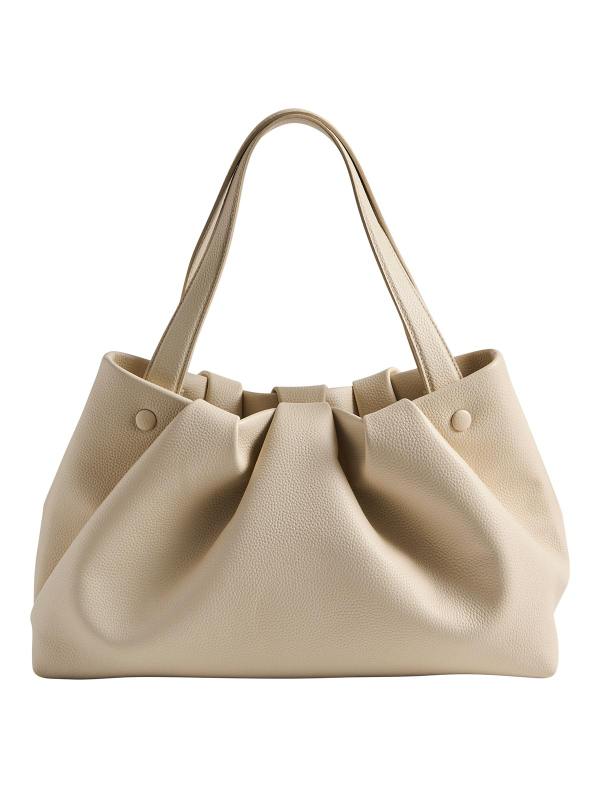 Themoirè Sac Bandoulière - Blanc