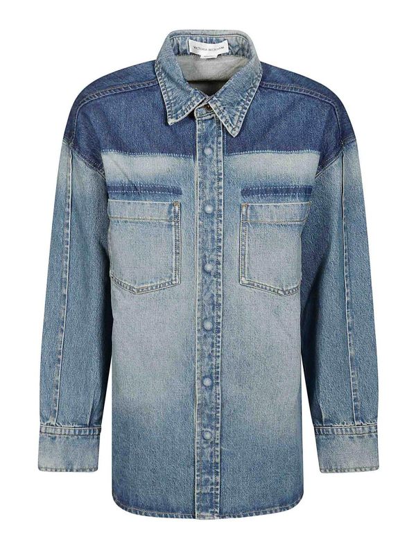 Victoria Beckham Veste Casual - Denim