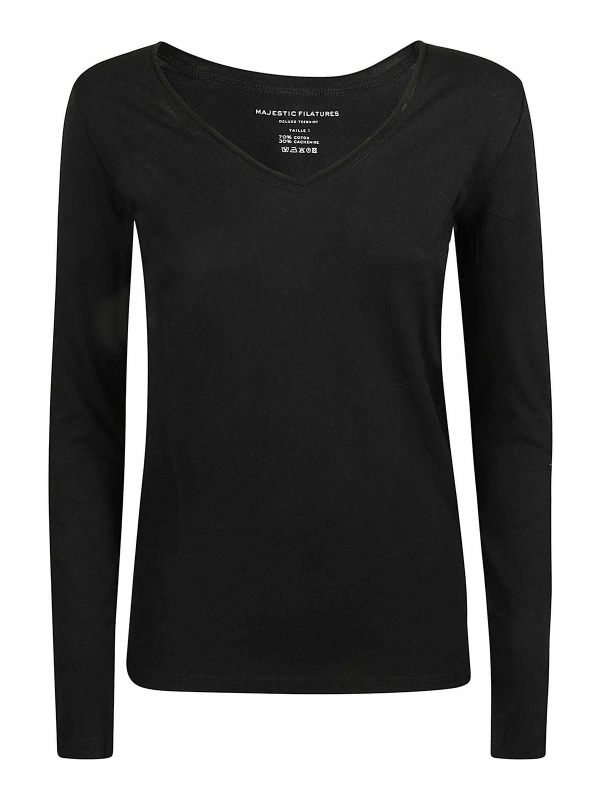 Majestic Filatures T-Shirt - Noir