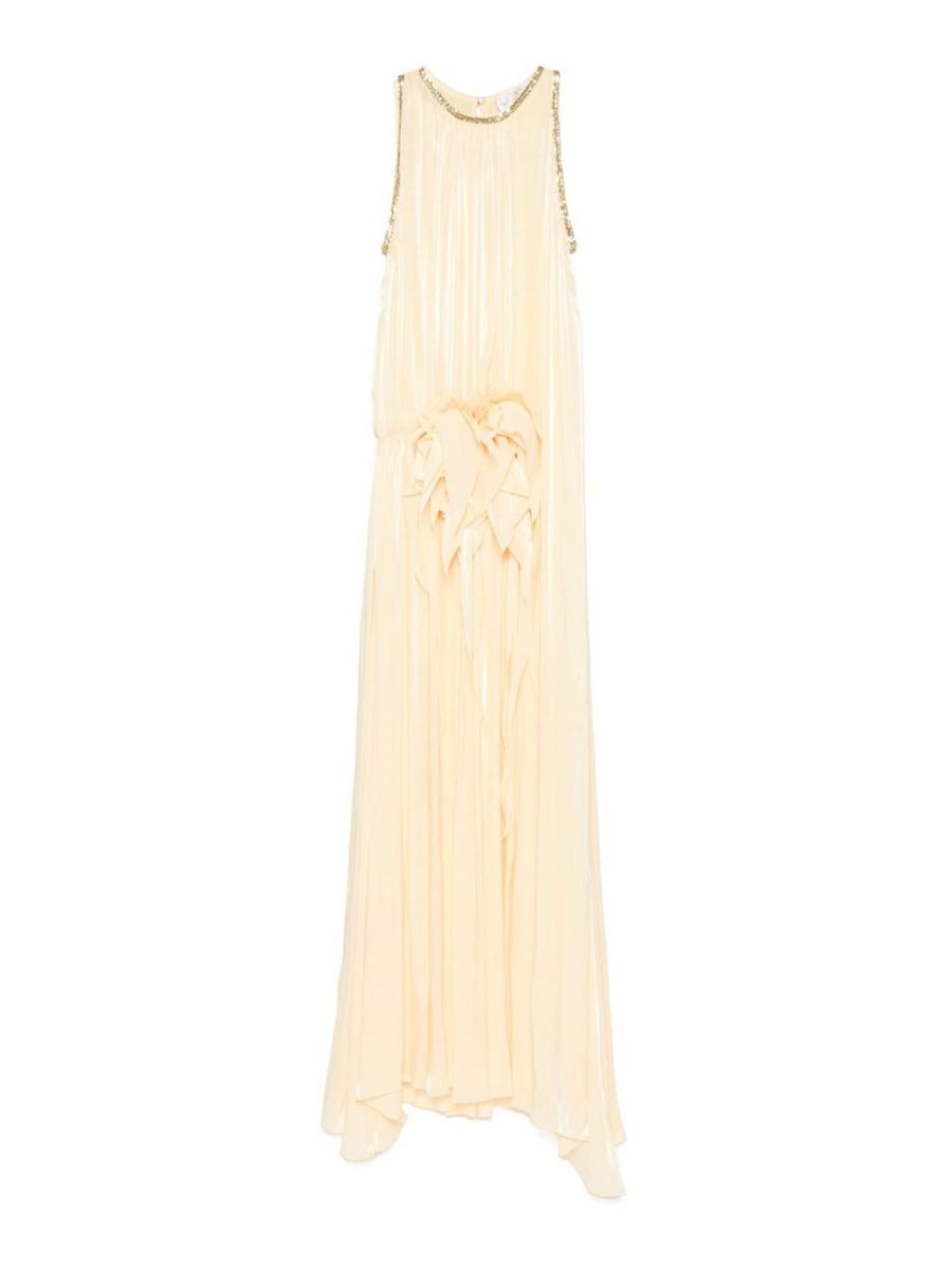 Genny Maxi Robe - Jaune