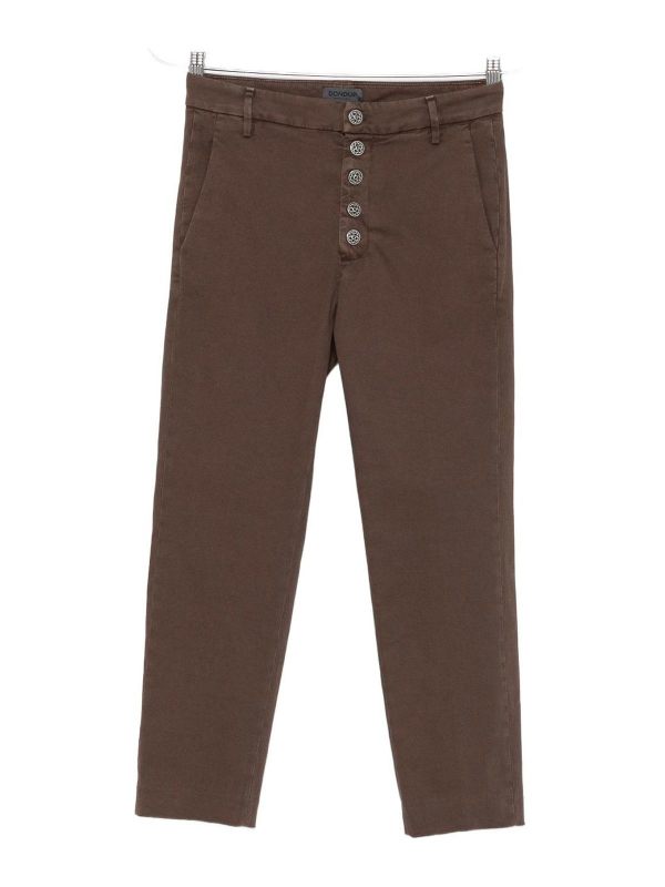 Dondup Pantalons Décontractés - Marron