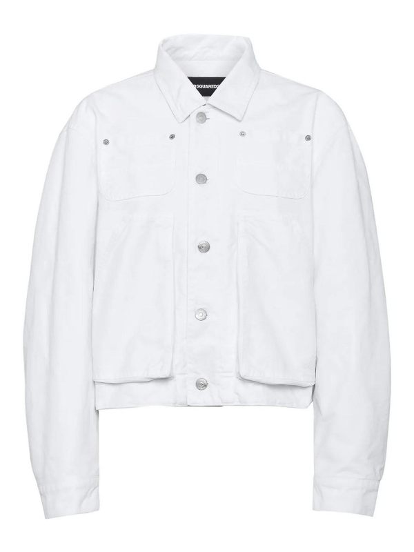Dsquared2 Bomber - Blanc