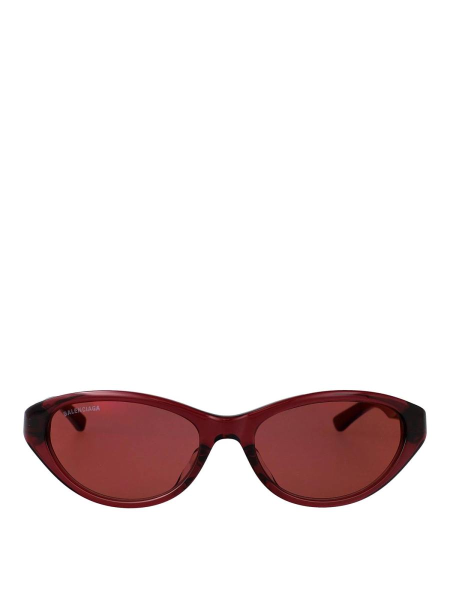 Balenciaga Lunettes De Soleil - Rouge