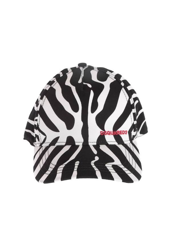 Dsquared2 Chapeau - Imprimé Animal
