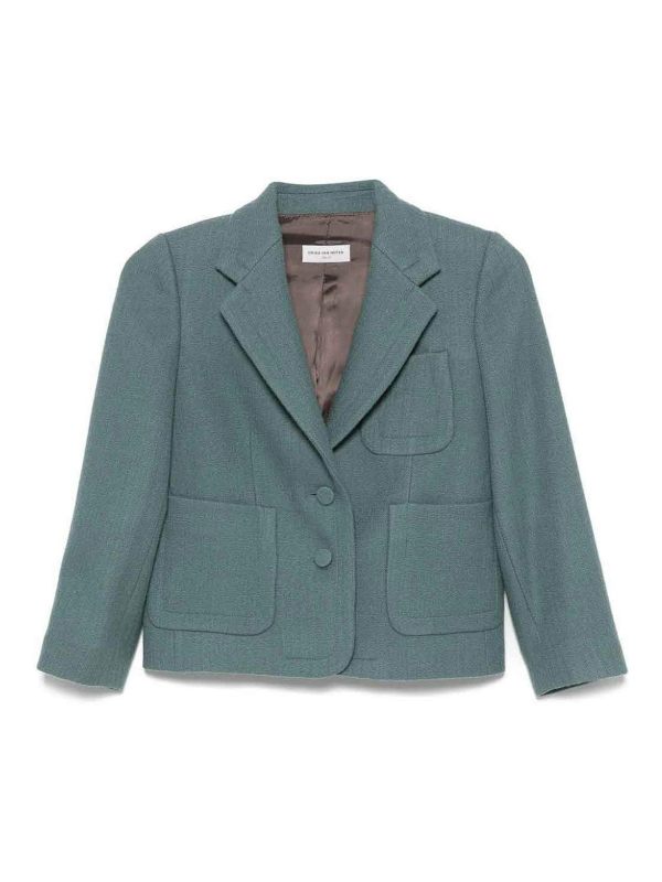 Dries Van Noten Veste Casual - Bleu Clair