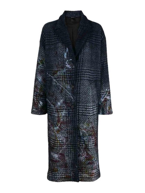 Avant Toi Manteau Court - Bleu