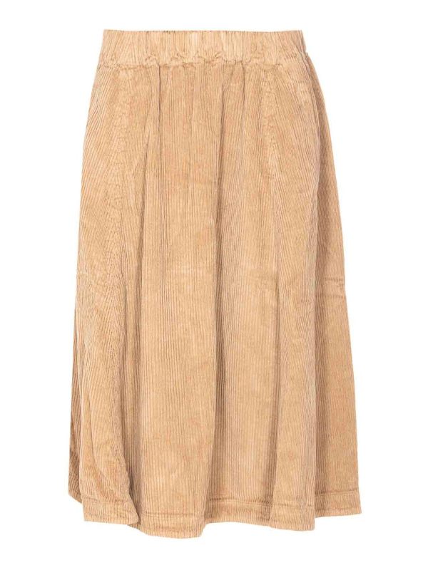 True Avenue Jupe Midi - Beige
