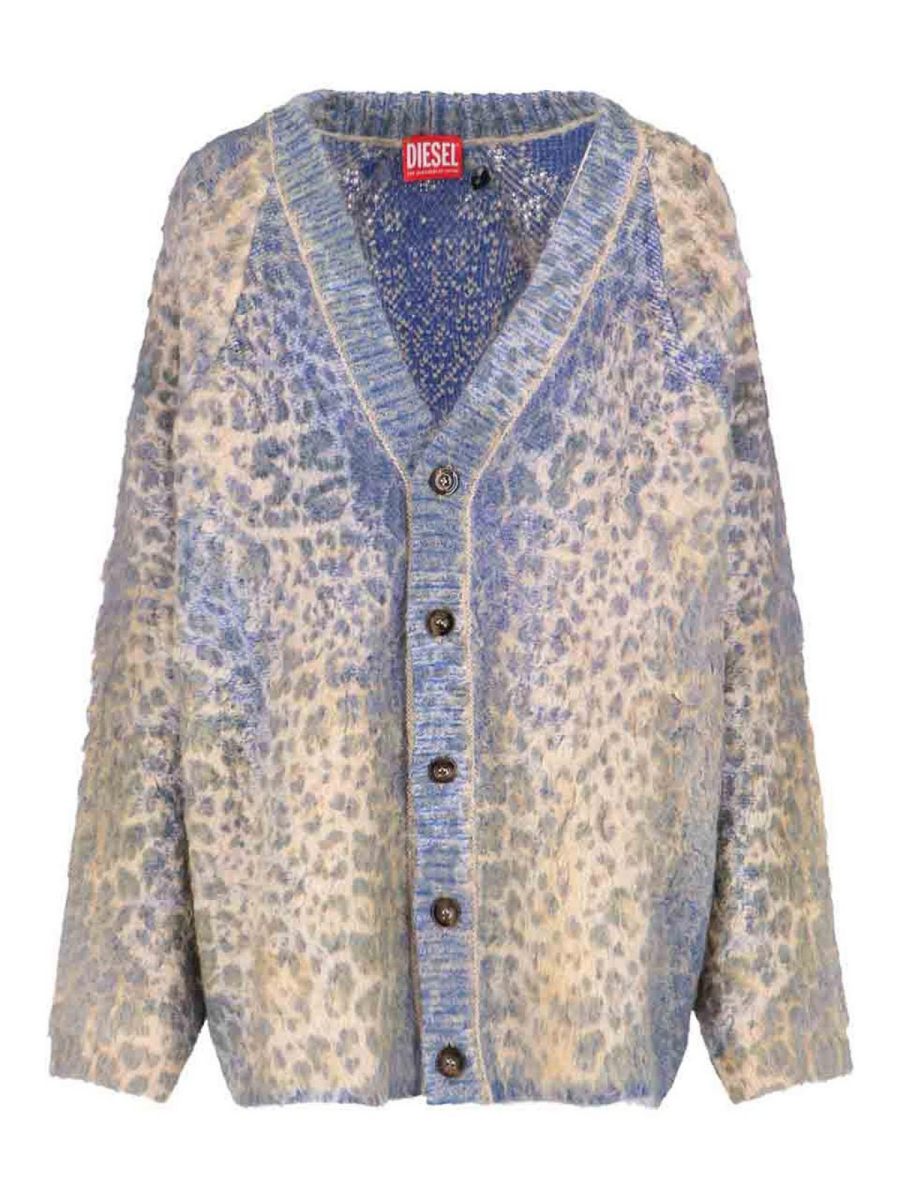 Diesel Cardigan - Bleu