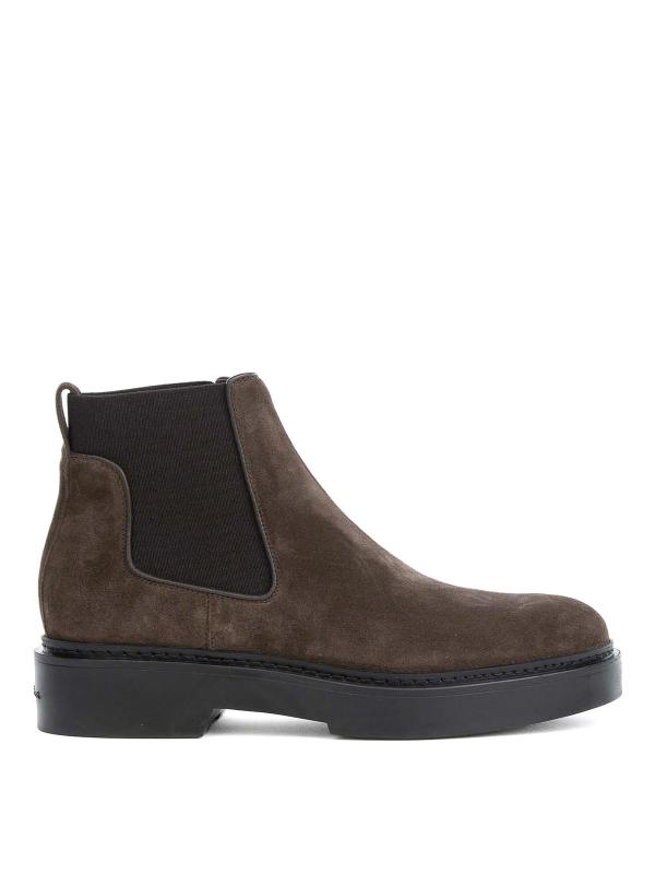 Santoni Bottines - Marron Foncé