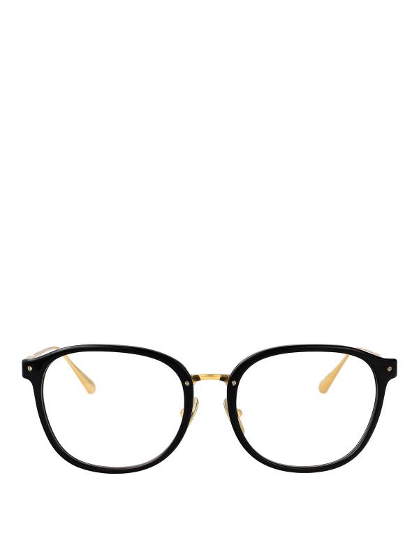 Linda Farrow Lunettes De Soleil - Noir