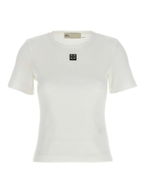 Tory Burch T-Shirt - Blanc