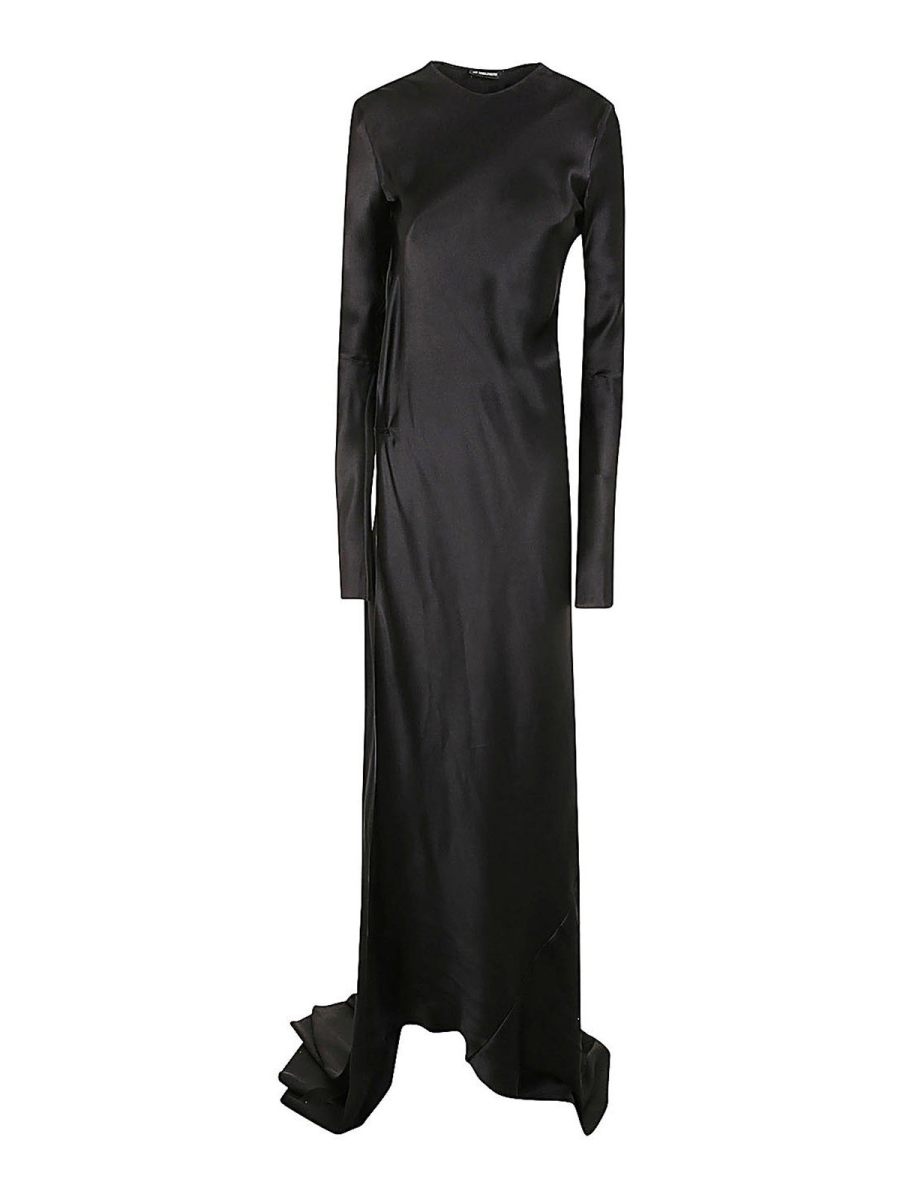Ann Demeulemeester Maxi Robe - Noir