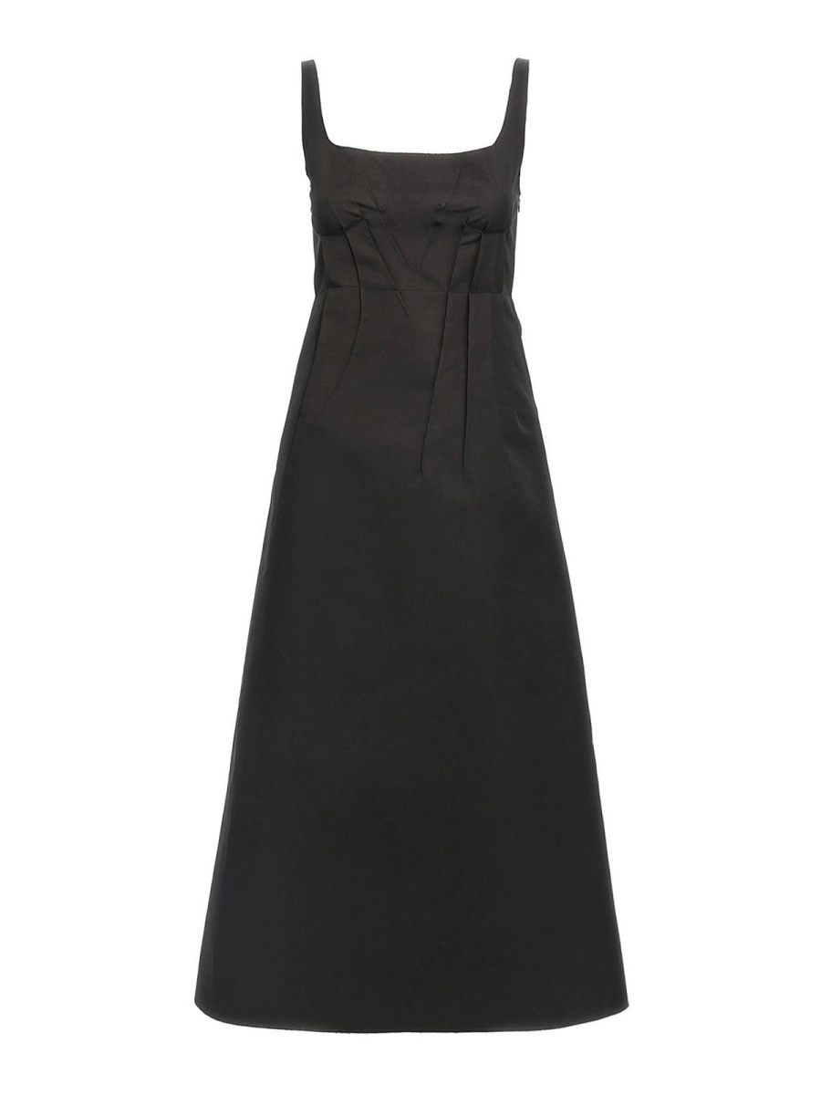 Marni Robe Au Genou - Noir