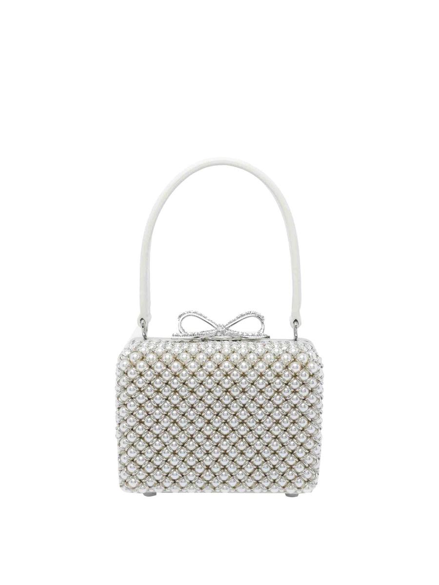 Self Portrait Sac Cabas - Blanc