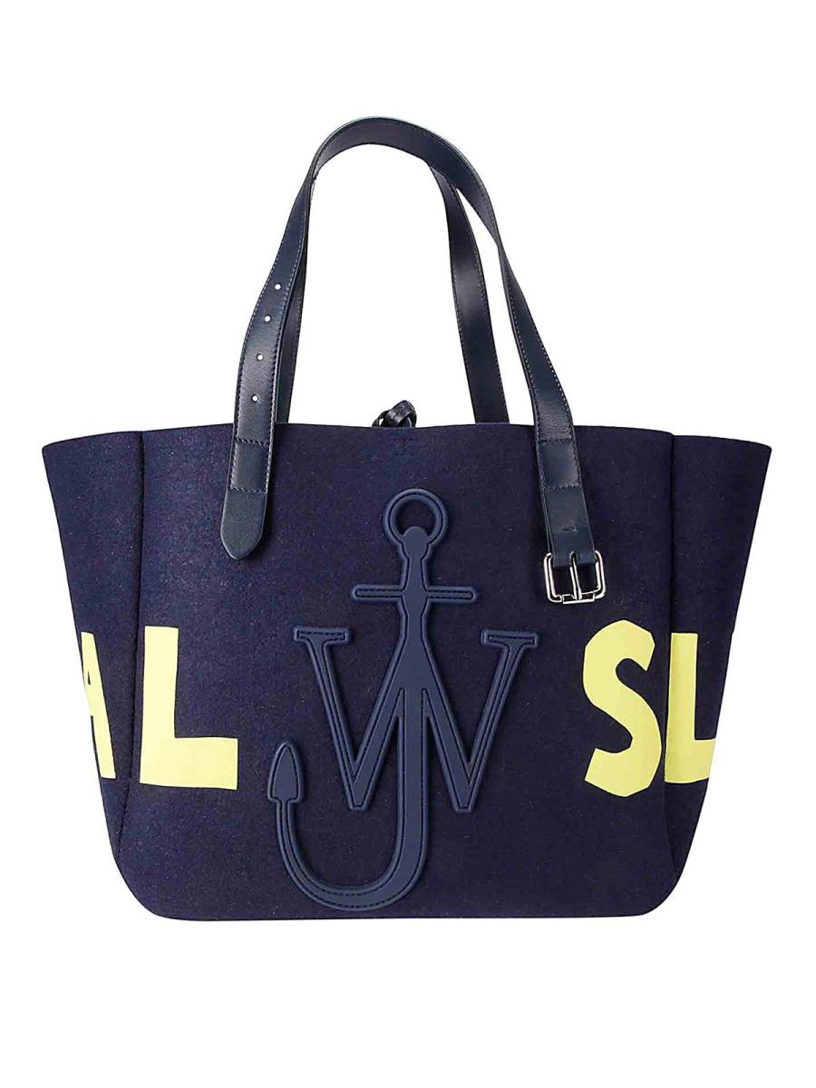 J. W. Anderson Sac Cabas - Bleu Foncé