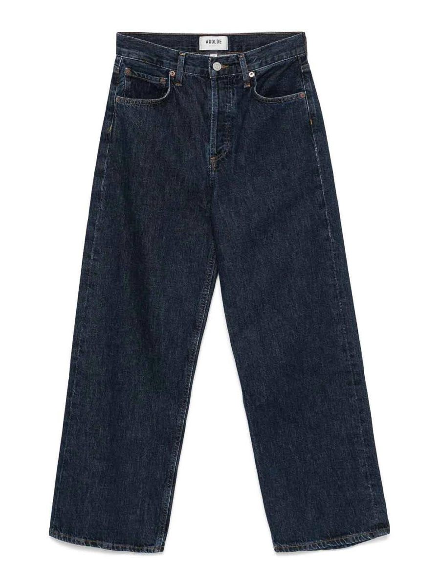 Agolde Jean Droit - Bleu