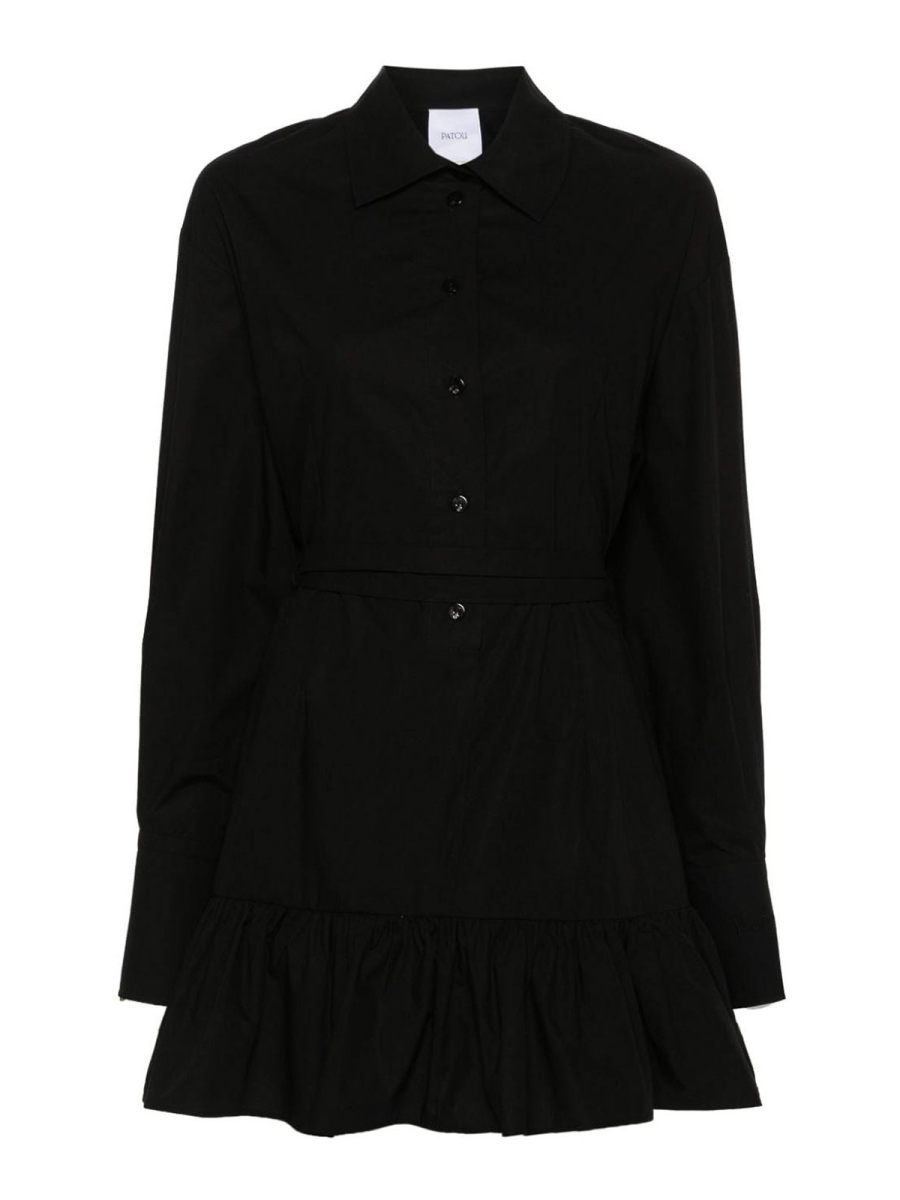 Patou Robe Courte - Noir