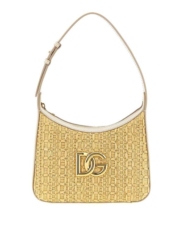 Dolce & Gabbana Sac Porté Épaule - Beig