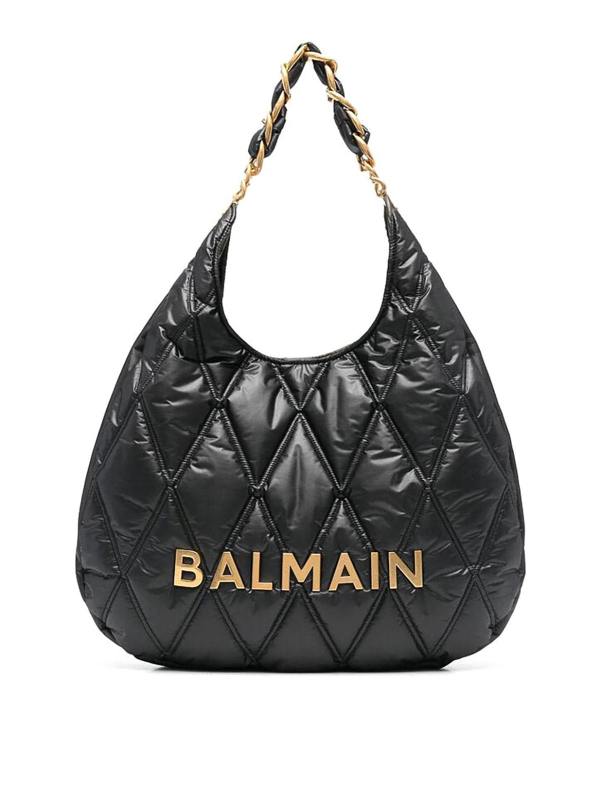 Balmain Sac Bandoulière - Noir