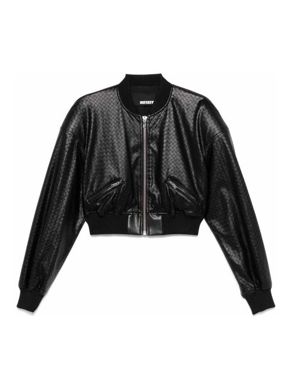 Rotate Birger Christensen Bomber - Noir