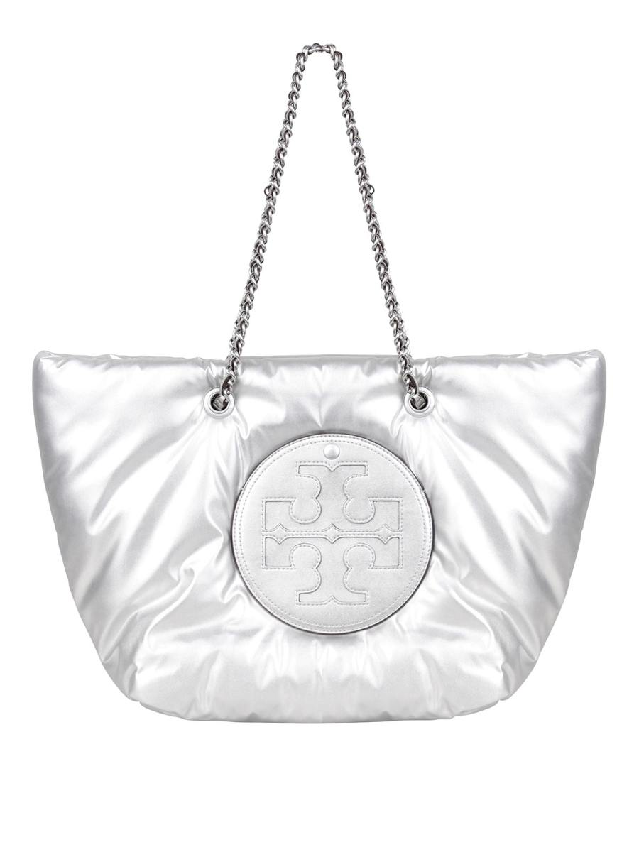 Tory Burch Sac Porté Épaule - Argent