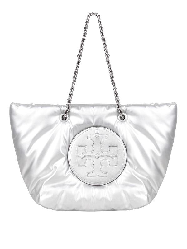 Tory Burch Sac Porté Épaule - Argent