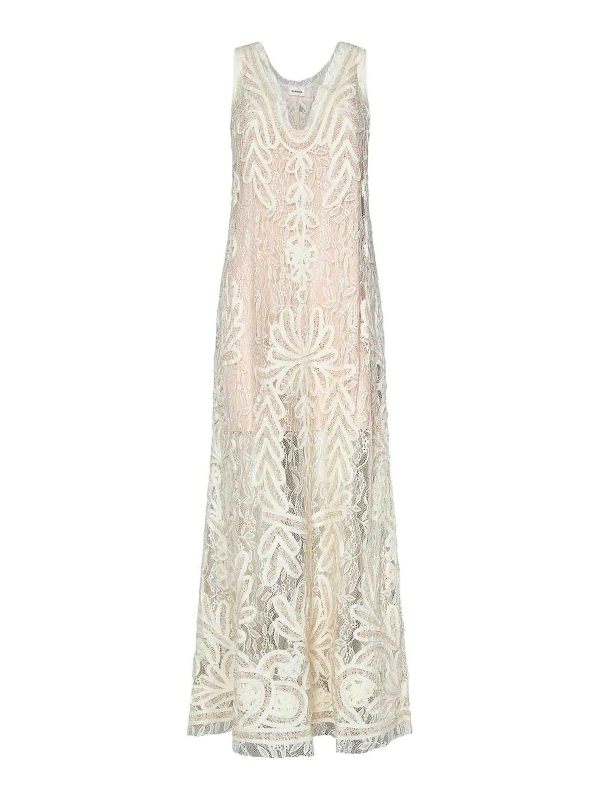 P. A.R. O.S. H. Maxi Robe - Blanc
