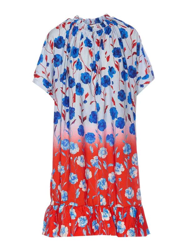 Essentiel Antwerp Robe Au Genou - Multicolore