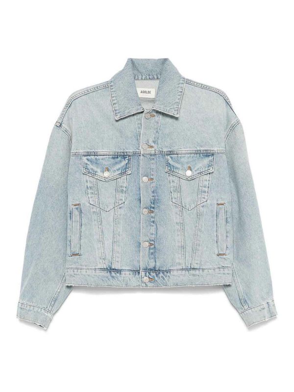 Agolde Veste En Jean - Clair Délavé