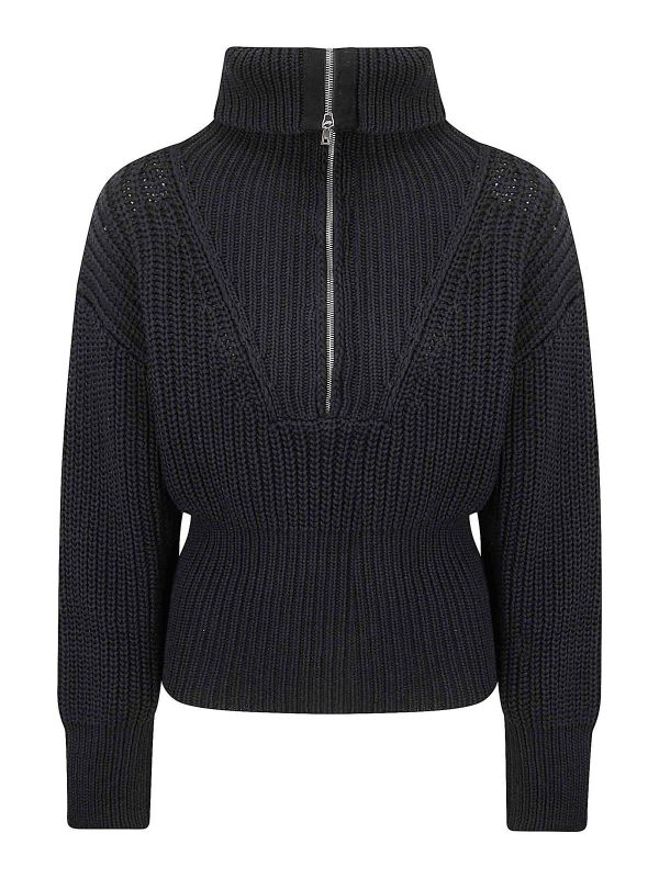 Iro Pull Col Bateau - Noir