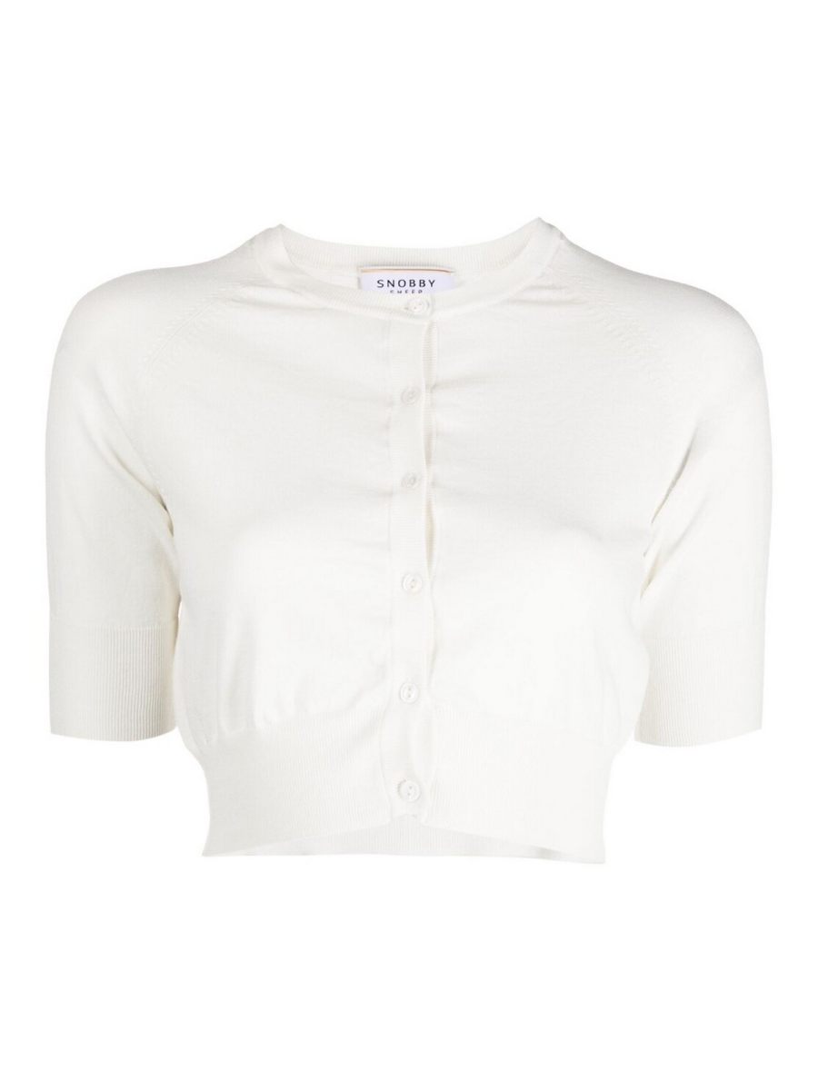 Snobby Sheep Cardigan - Blanc