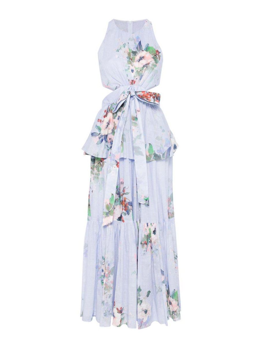 Zimmermann Robe De Soirée - Bleu