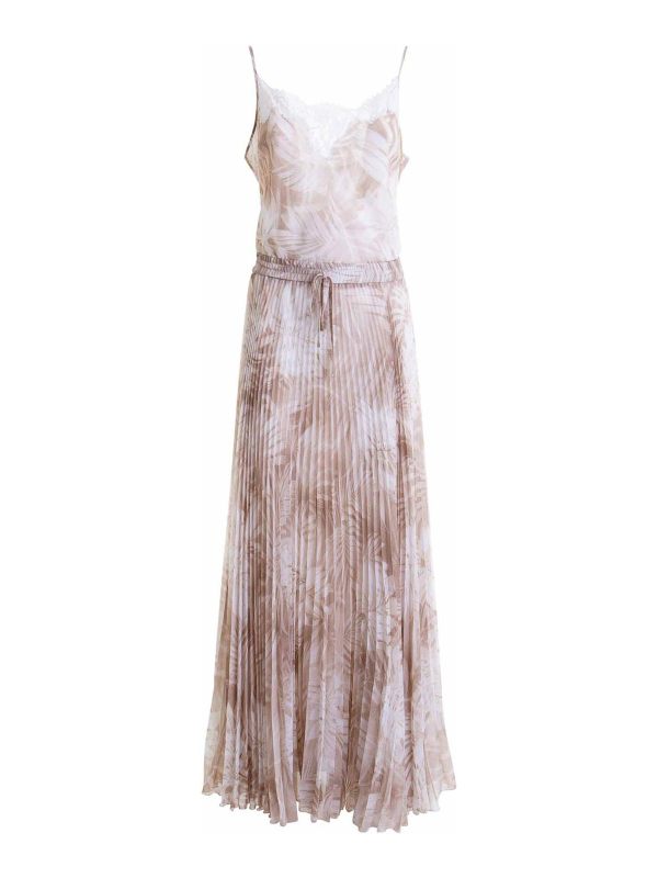 Ermanno Scervino Robe Au Genou - Beige