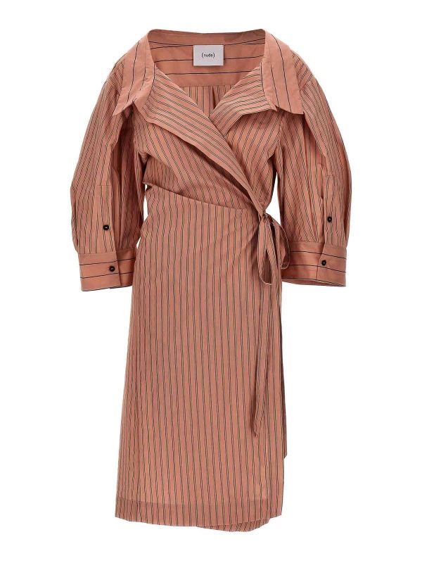 Nude Robe Au Genou - Couleur Chair