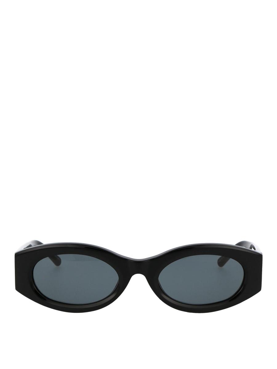 The Attico Lunettes De Soleil - Noir