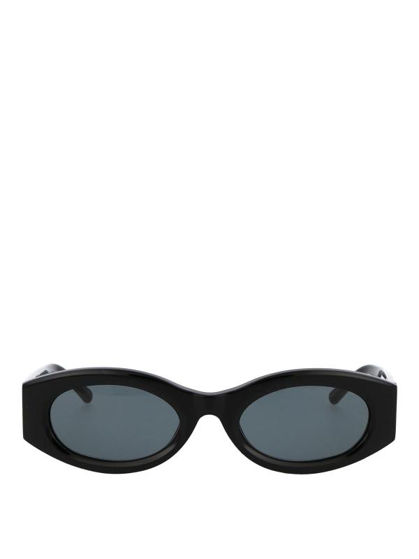 The Attico Lunettes De Soleil - Noir