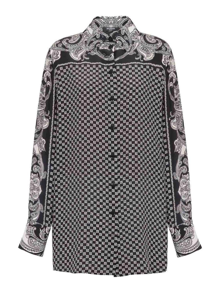 Balmain Blouse - Noir