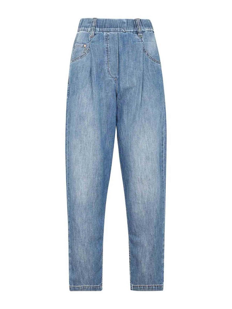 Brunello Cucinelli Jean Bootcut - Bleu