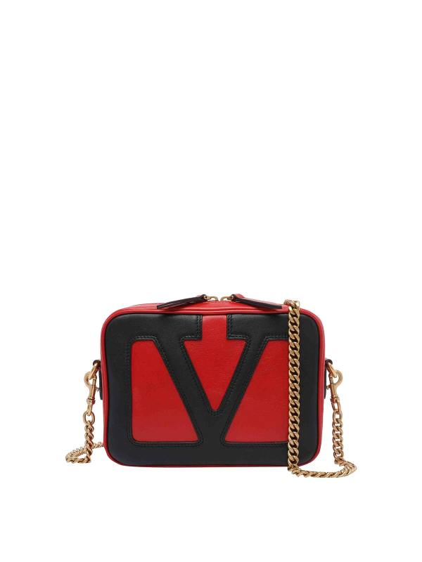 Valentino Garavani Sac Bandoulière - Roug