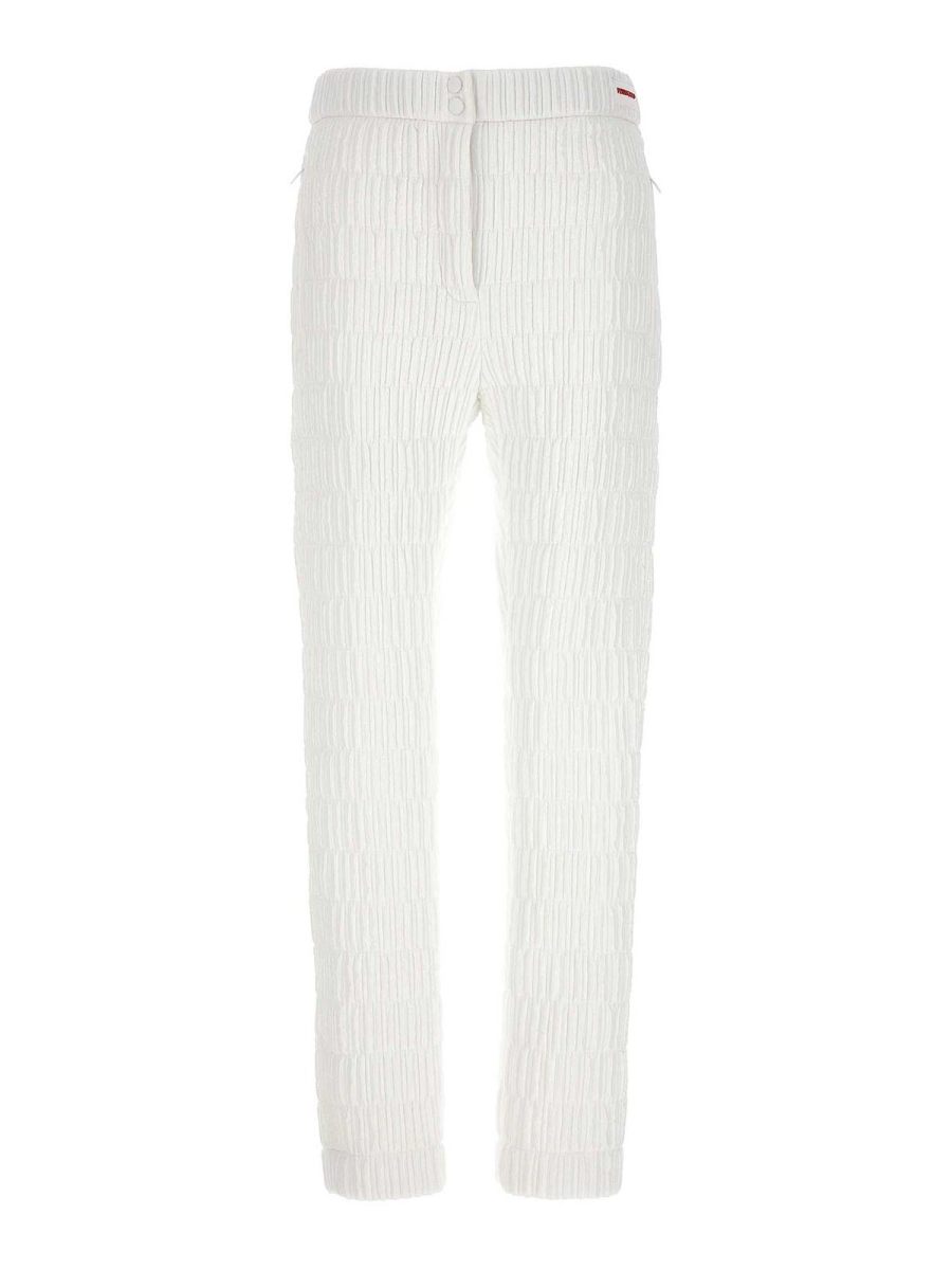 Ferragamo Pantalons Décontractés - Blanc