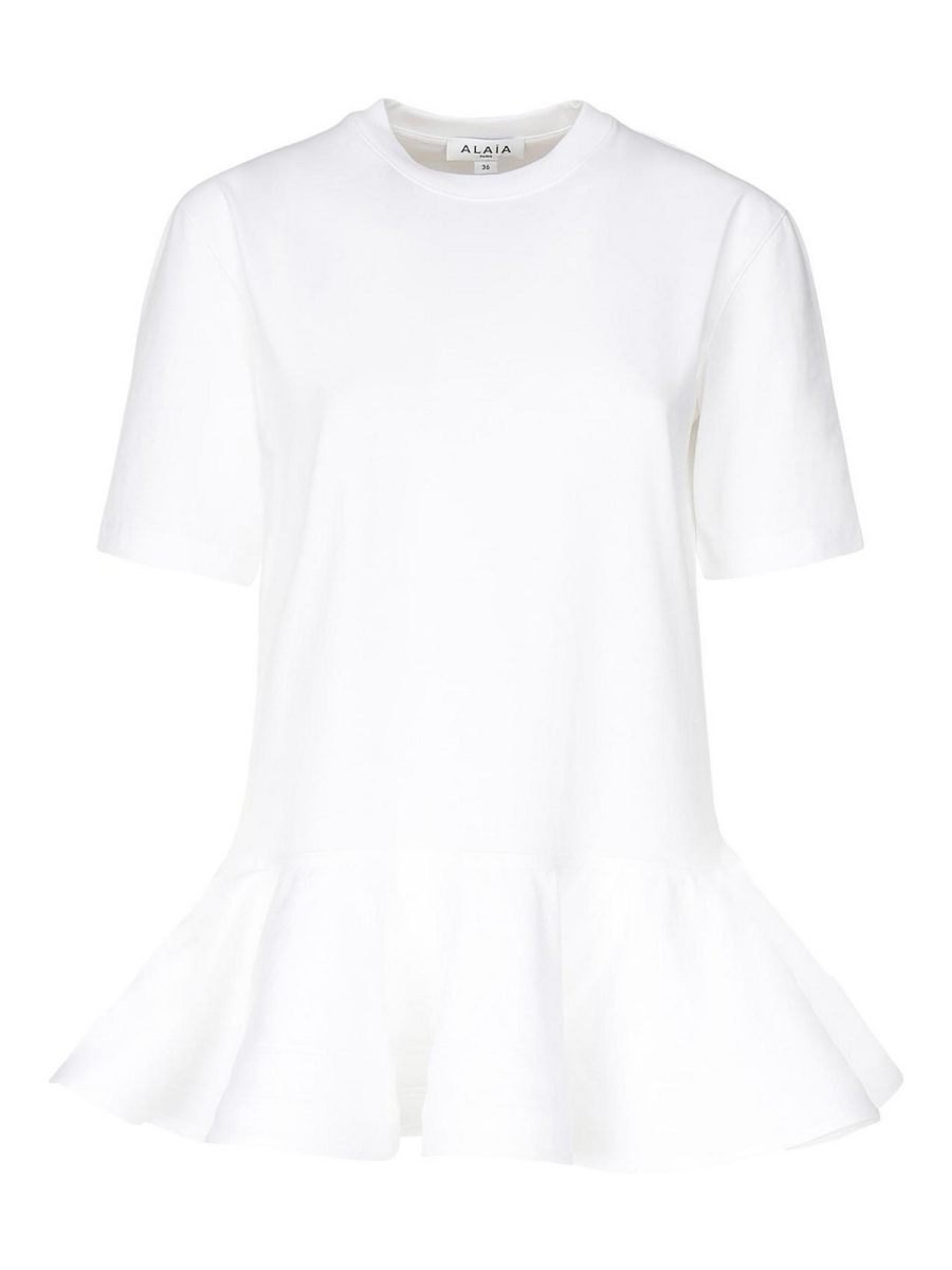 Alaïa T-Shirt - Peplum