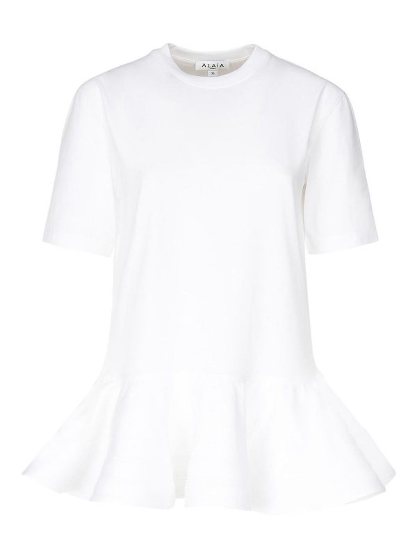 Alaïa T-Shirt - Peplum