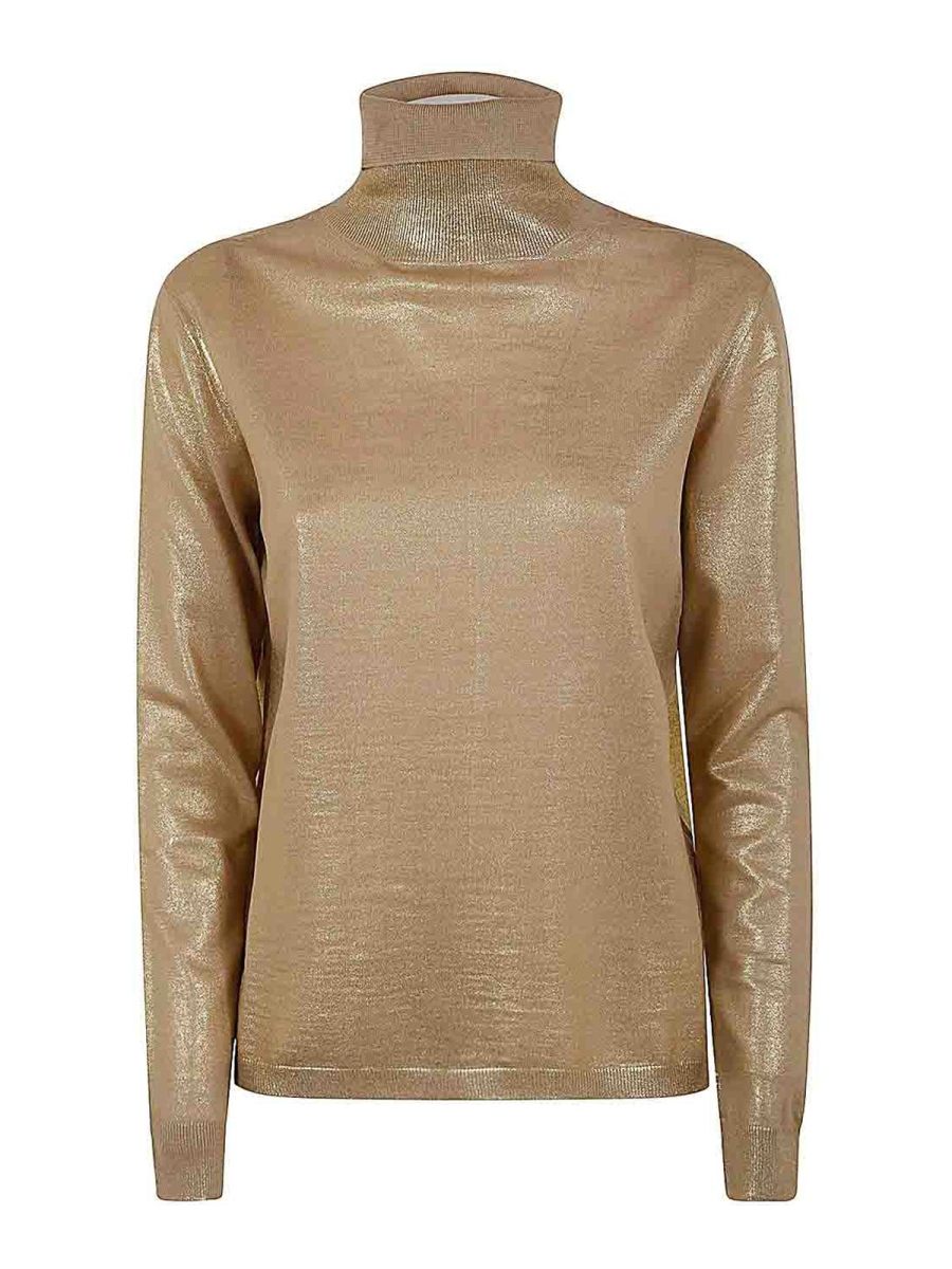 Liviana Conti Pull Col Rond - Marron