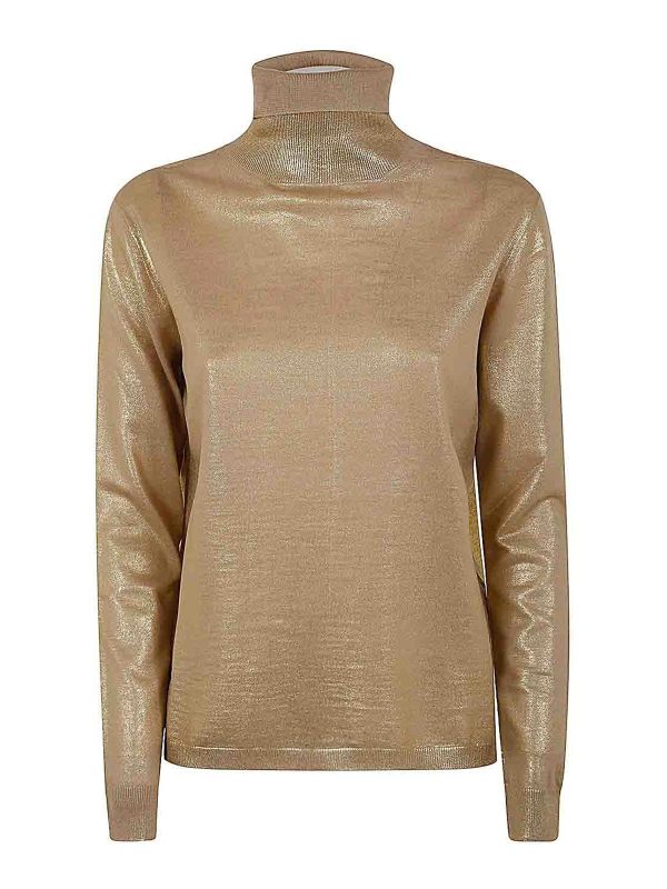 Liviana Conti Pull Col Rond - Marron