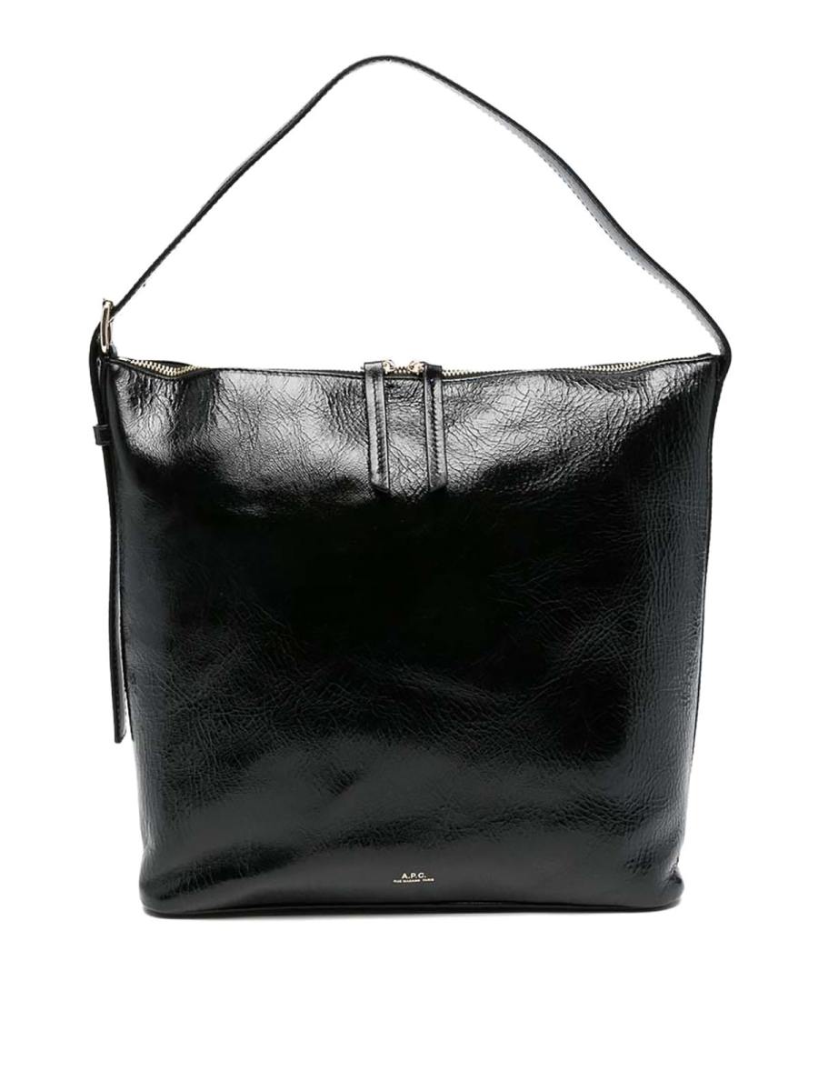 A. P.C. Sac Porté Épaule - Noir