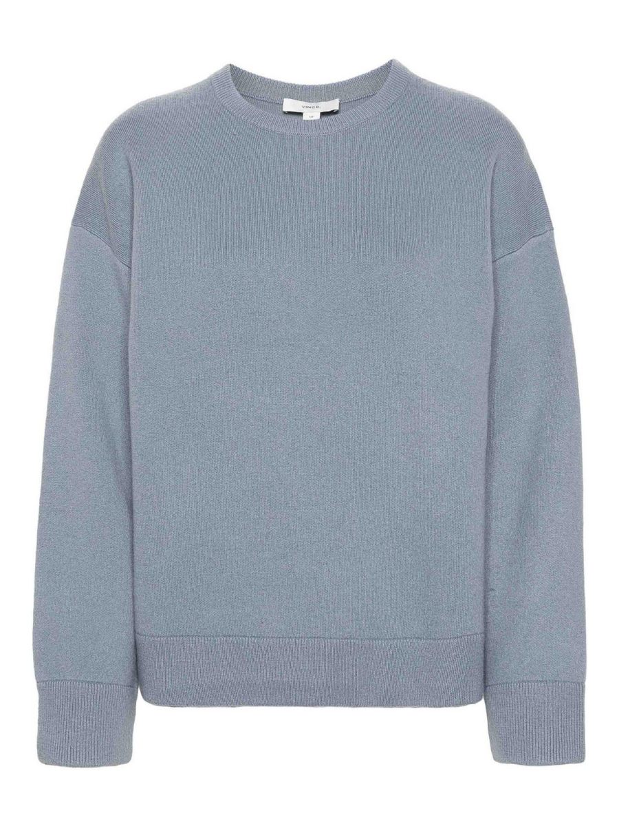 Vince Pull Col Rond - Noir